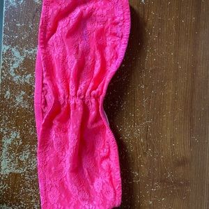 Victoria’s Secret Pink Neon Pink Unlined Bandeau